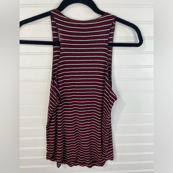 Brandy Melville Red & White Striped Lightweight Tank Top Size Small Women’s EUC - Picture 2 of 7